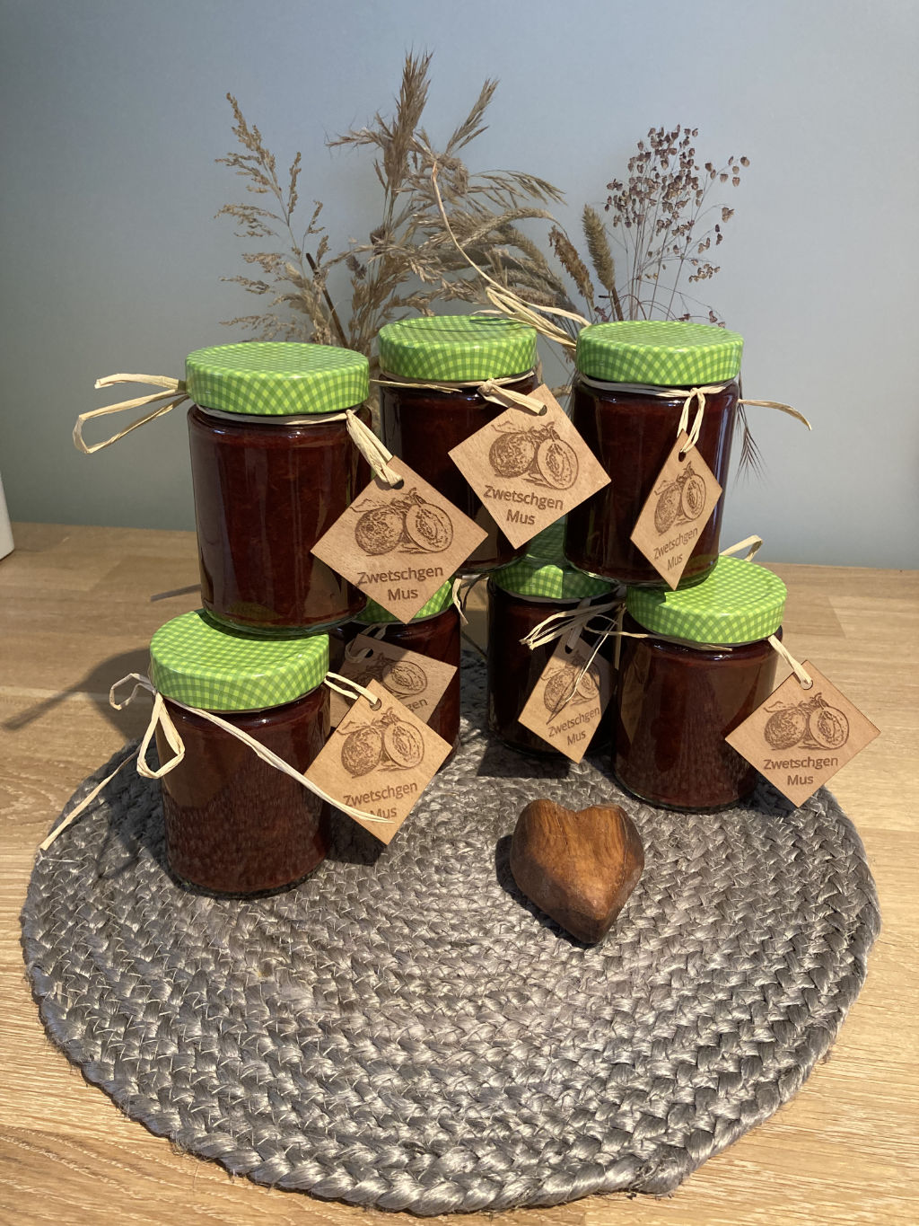 Anbindeetiketten aus Holz